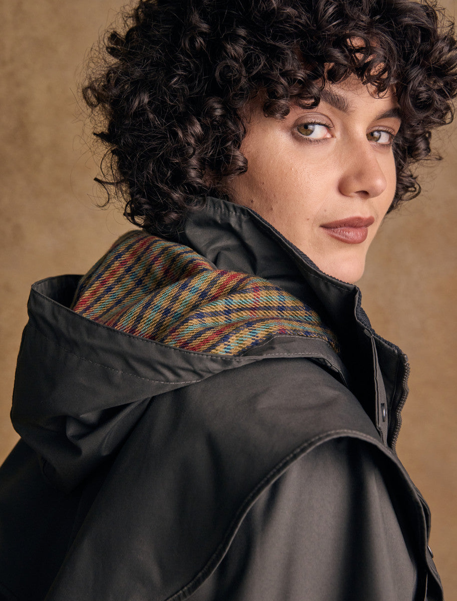 Jack Murphy Donegal Ladies Waterproof Full Length Coat -Olive