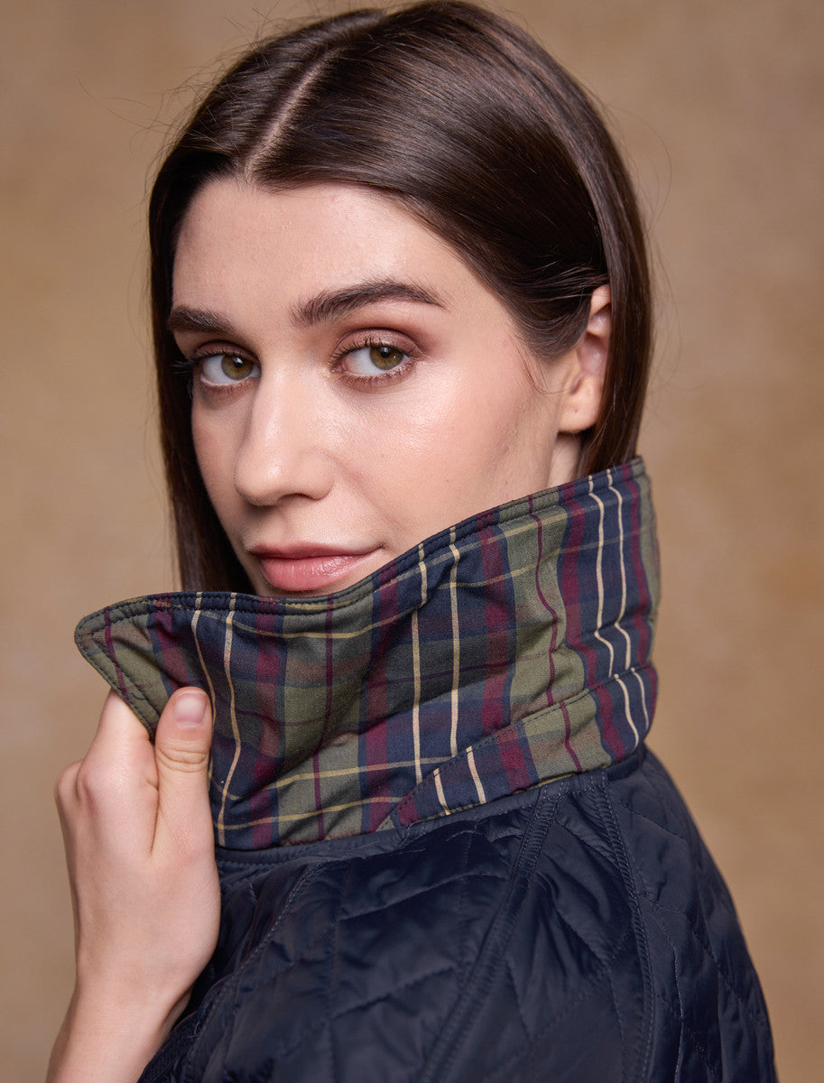 Molly Quilted Jacket - Navy