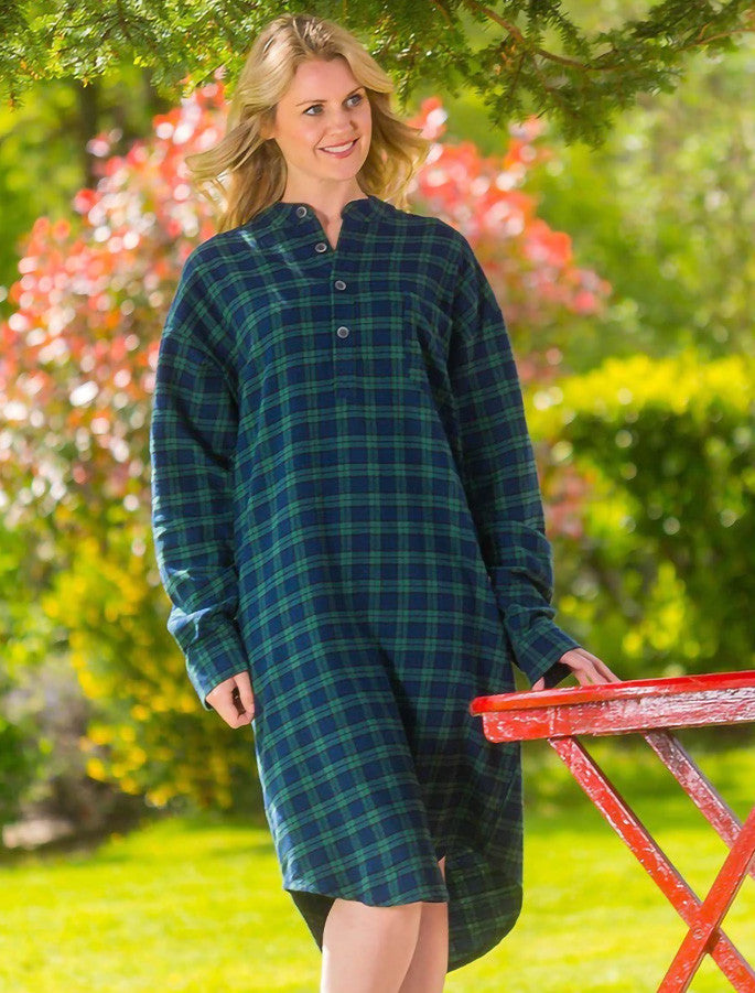 Ladies Cotton Flannel Nightshirt