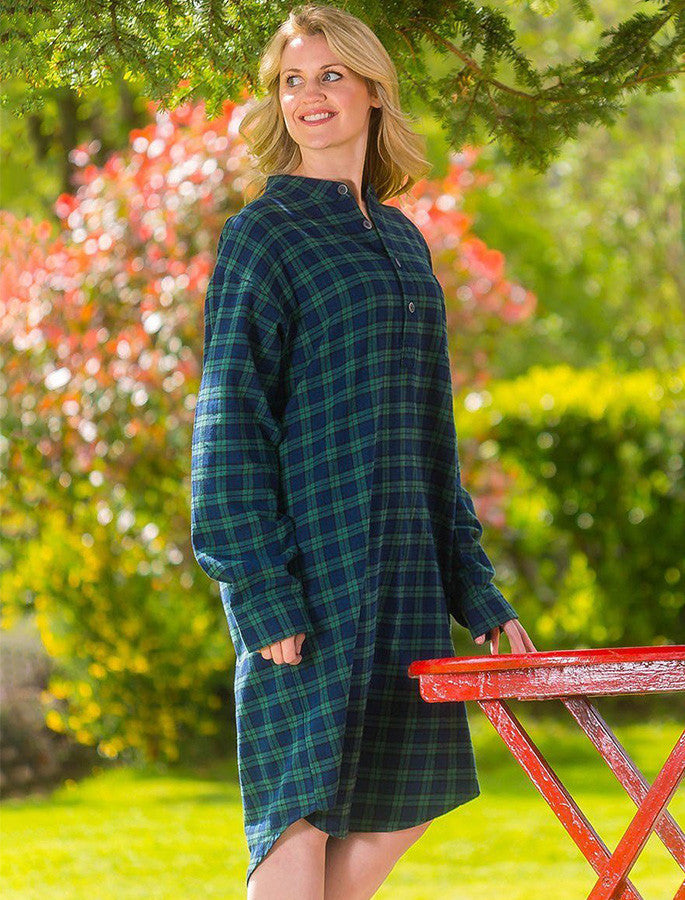 Ladies Cotton Flannel Nightshirt