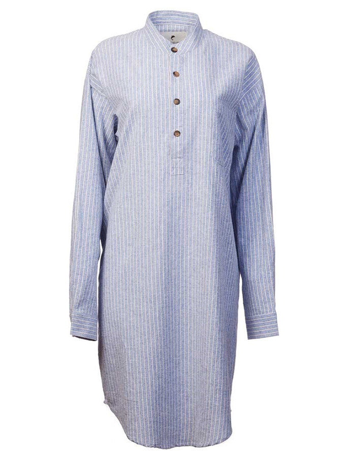 Ladies Cotton Flannel Nightshirt - Blarney Stone