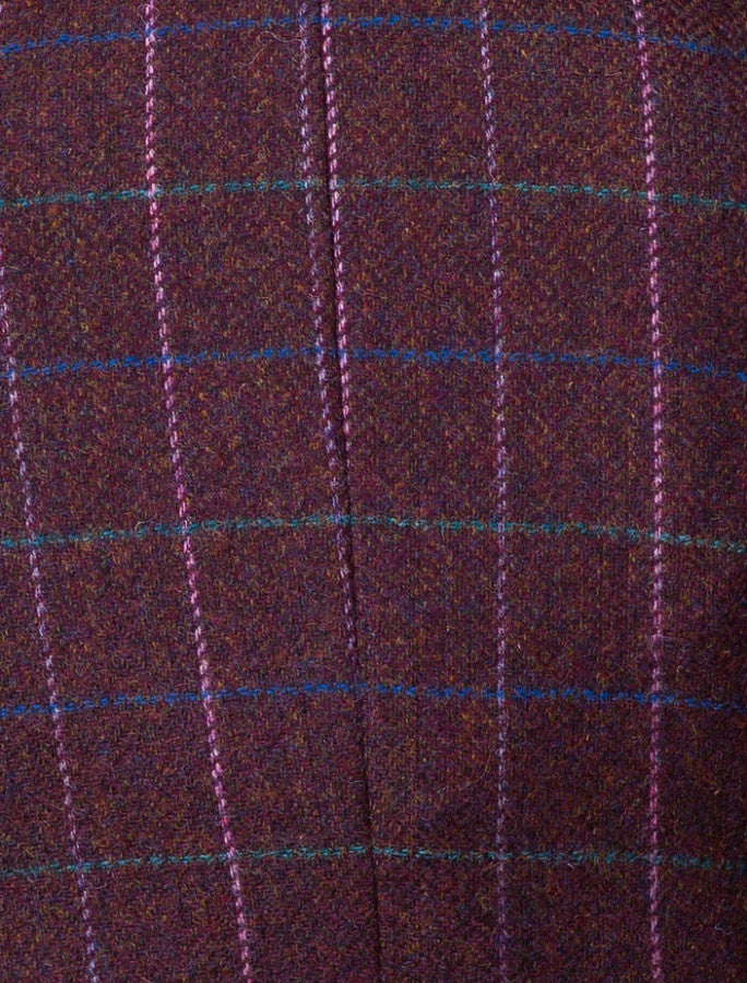 Niamh Tweed Blazer – Winter Berry