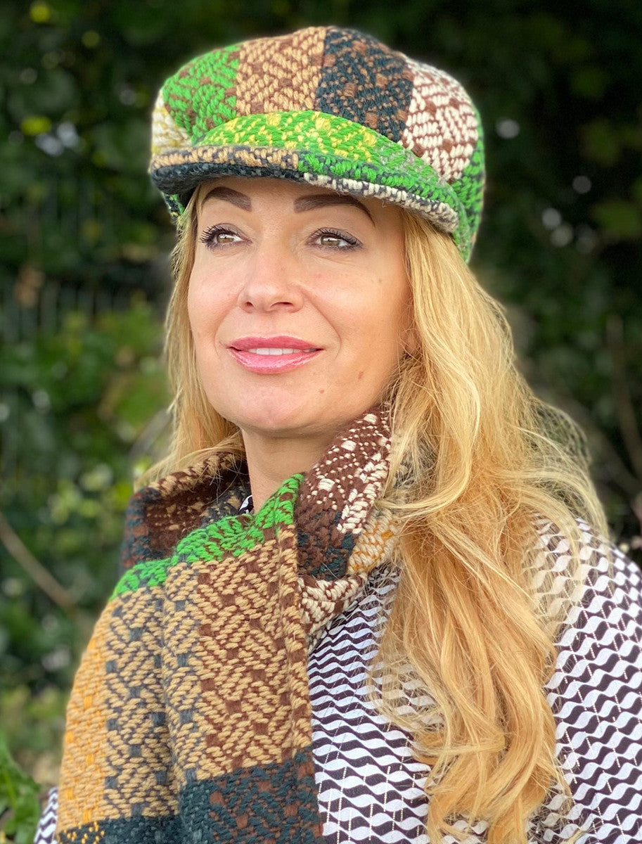 Ladies Wool Peaky Blinders Hat - Tara Forest