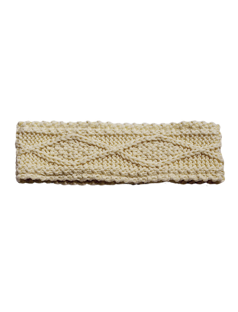 Chunky Aran Knit Headband