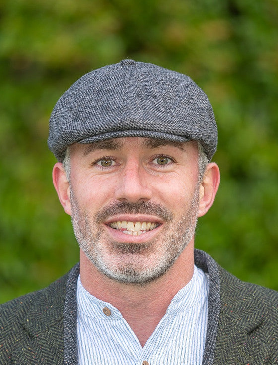 Peaky Blinders 8 Panel Cap - Green Box Check