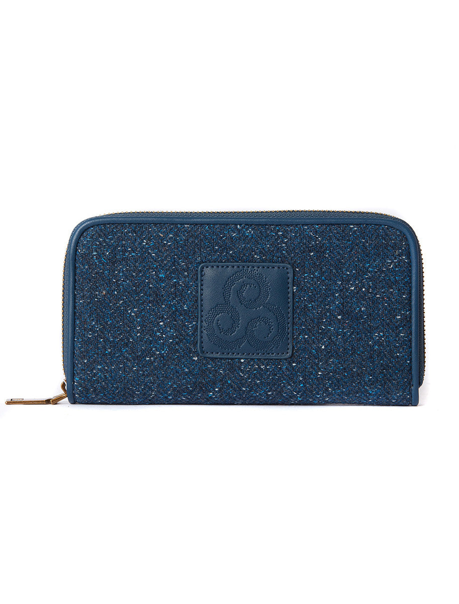 Kerry Tweed Traditional Purse - Midnight Blue