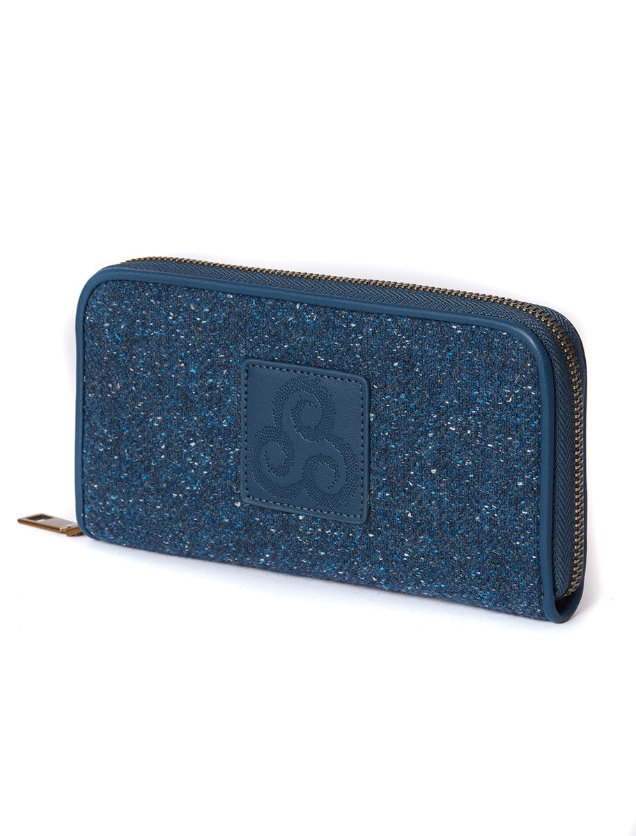 Kerry Tweed Traditional Purse - Midnight Blue