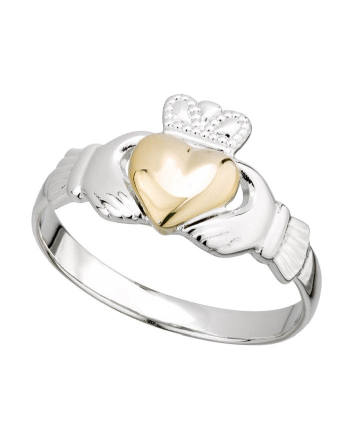 Ladies 10k Gold Claddagh Heart Ring Weavers Of Ireland – Weavers