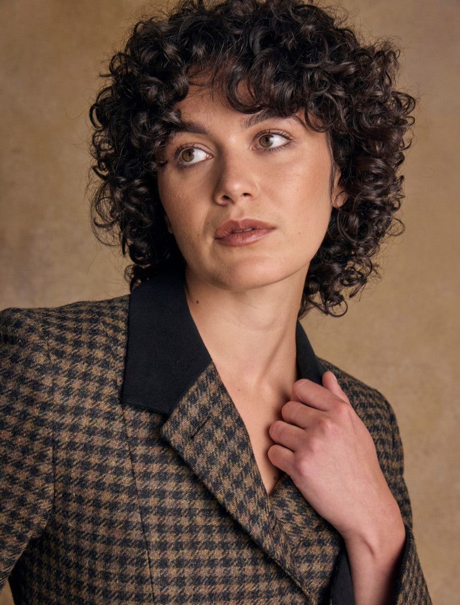 Sasha Tweed Blazer - Earth Check