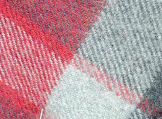 Fine Merino Plaid Scarf