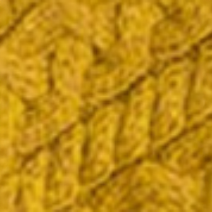 Cropped Wool Aran Cardigan - Sunflower