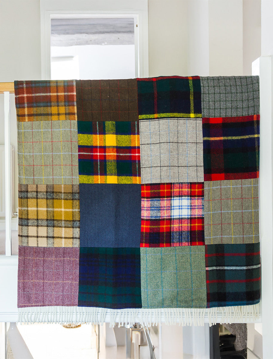 Multi-Panel Lifestyle Patchwork Throw - Tradition