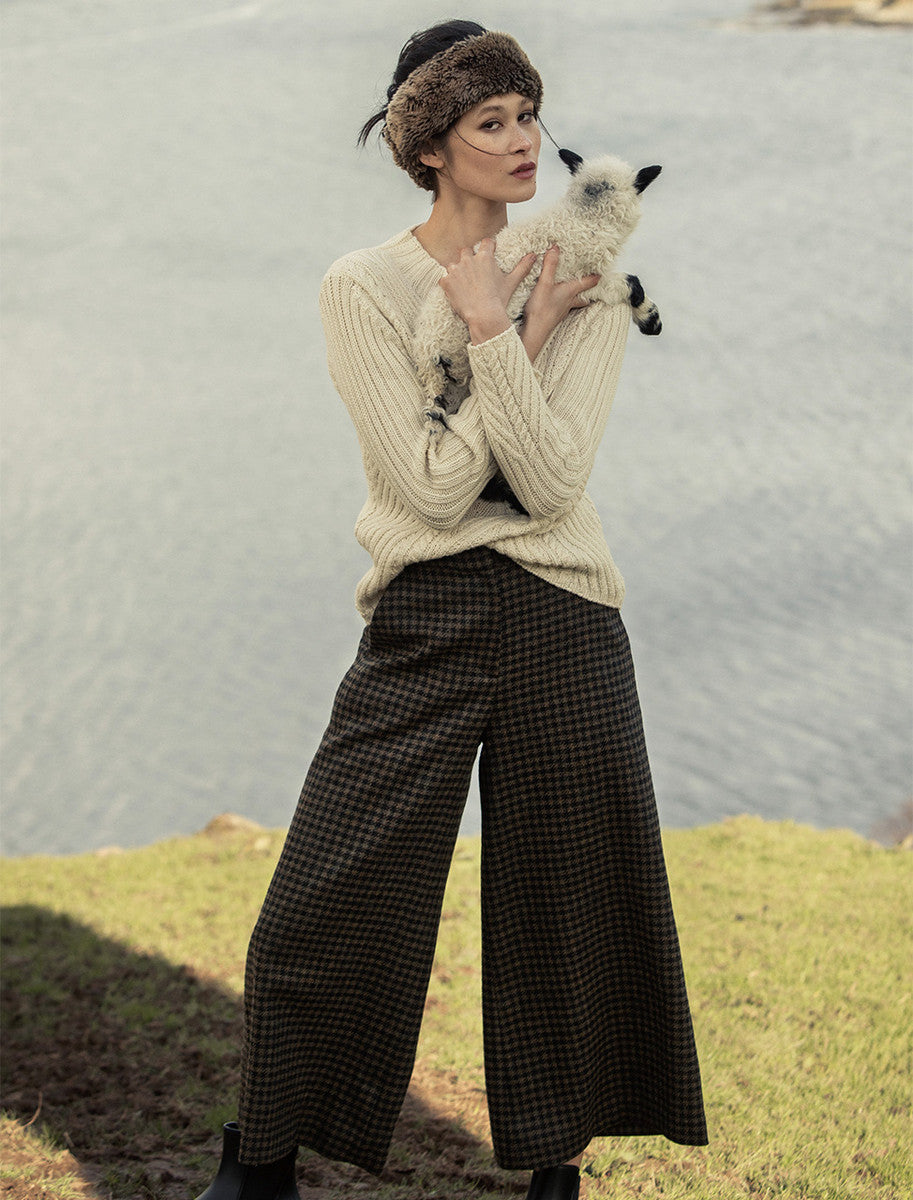 Enya Tweed Culottes - Earth Check