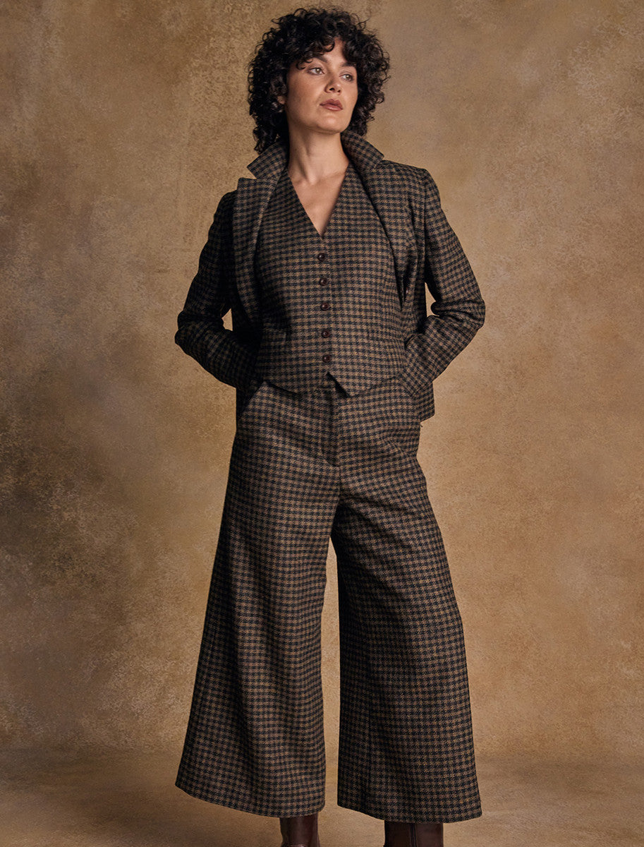 Enya Tweed Culottes - Earth Check