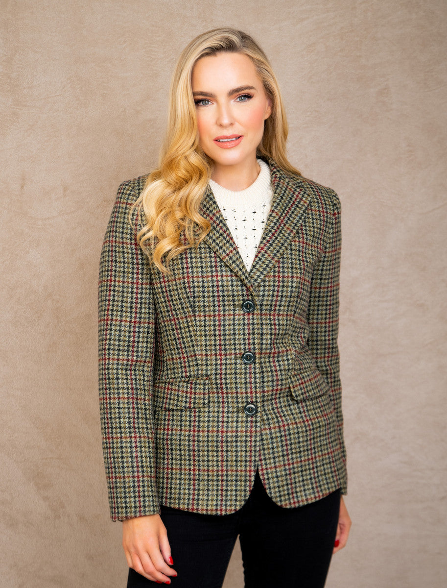 Tara Tweed Hacking Jacket - Hacking Check