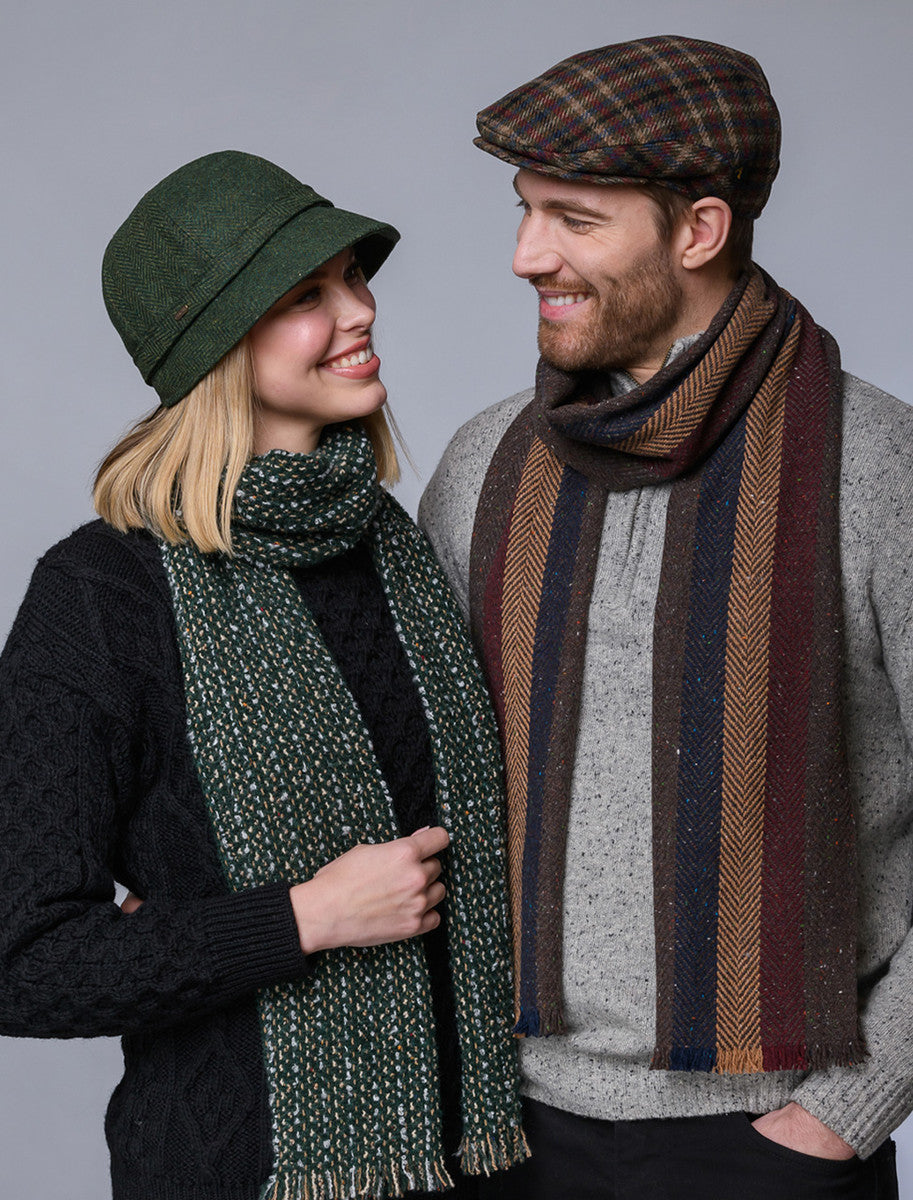 Trinity Tweed Flat Cap - Tartan Check