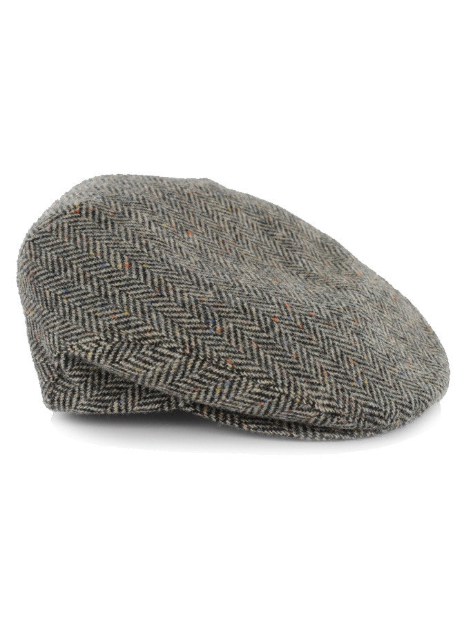 Trinity Tweed Flat Cap - Grey