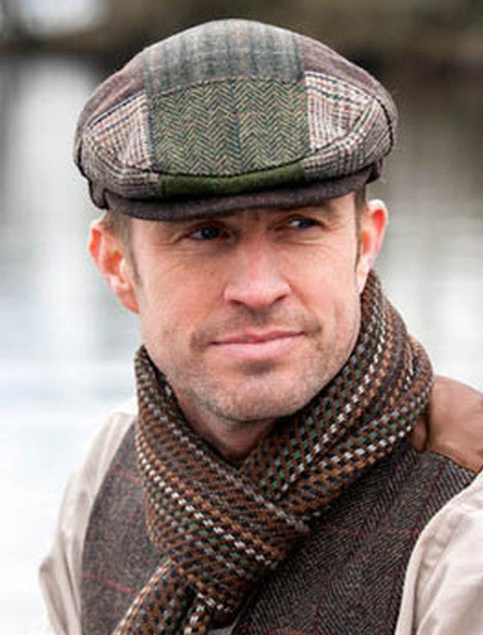 Trinity Flat Cap - Patchwork B