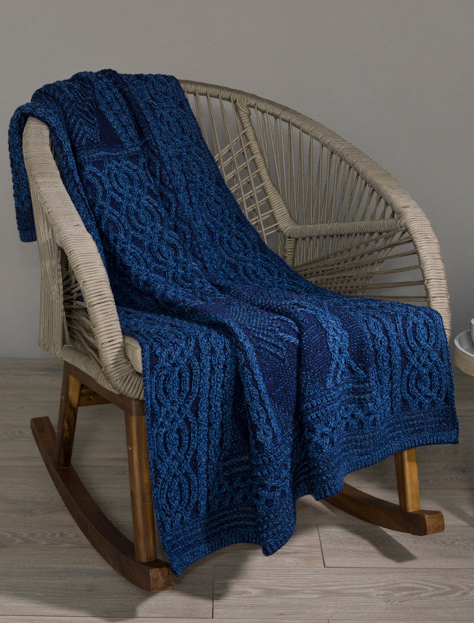 Fairy Tree Celtic Throw - Midnight