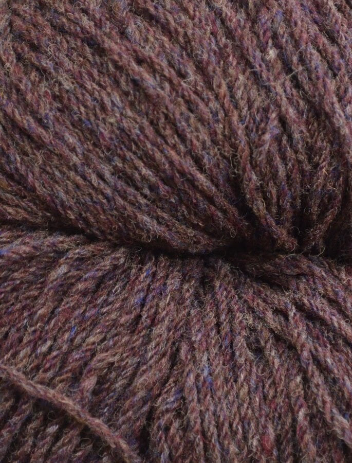 Aran Wool Knitting Hanks - Bilberry