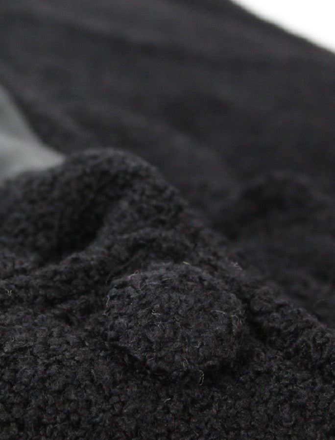 Tara Cashmere Blend Hooded Cape - Black