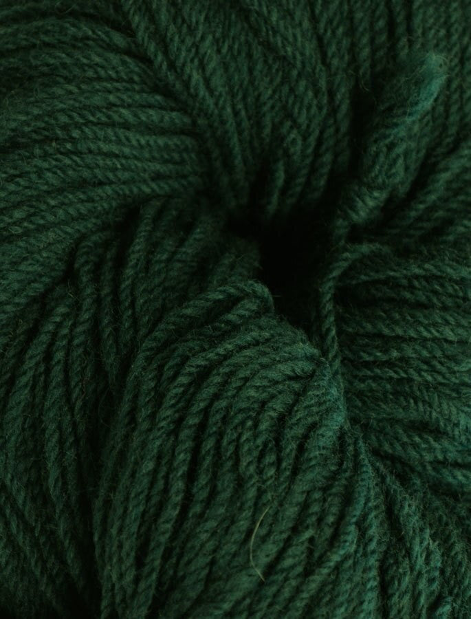 Aran Wool Knitting Hanks - Bottle Green