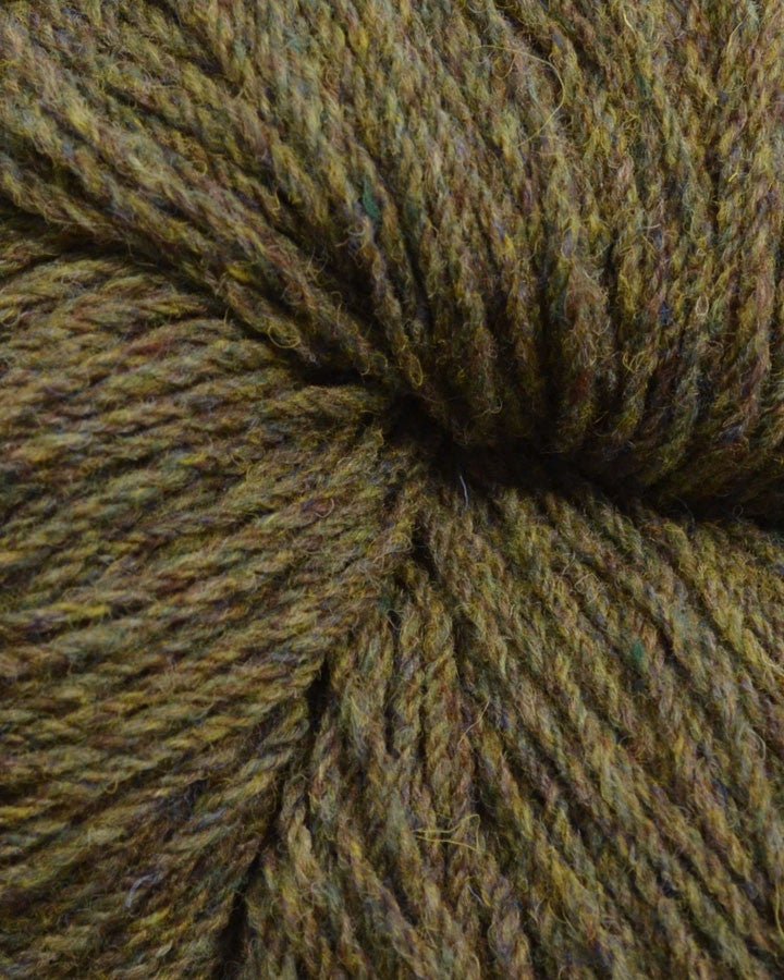 Aran Wool Knitting Hanks - Green Bushes