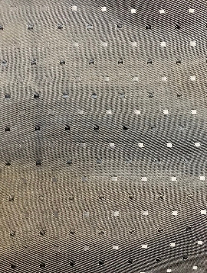 Tweed Herringbone Waistcoat - Navy - Lining