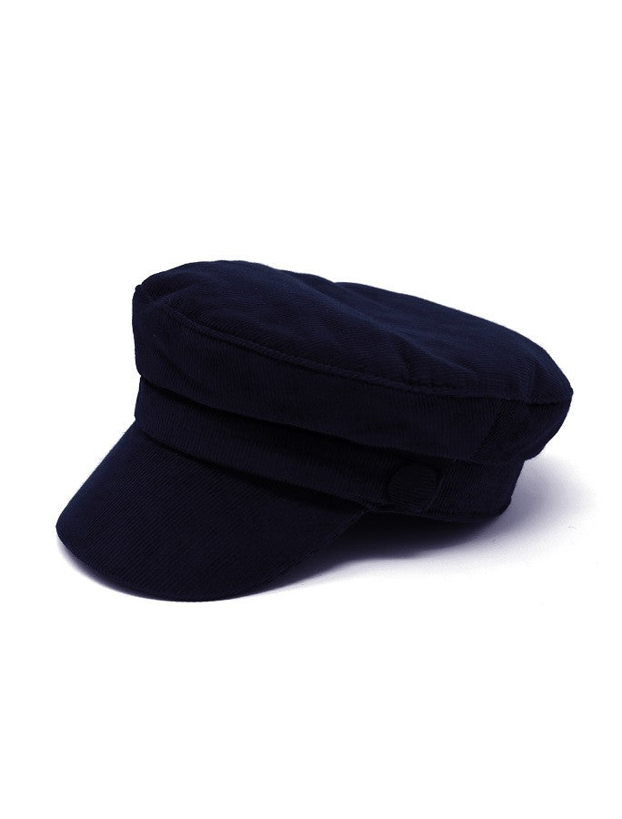 Wild Atlantic Skipper Cord Cap- Navy