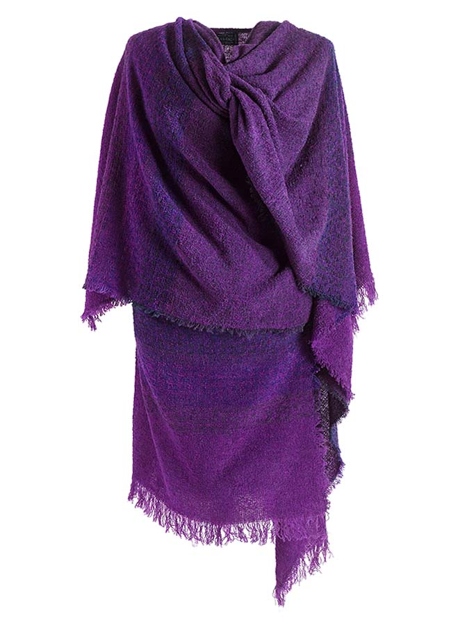 Lambswool Celtic Ruana Wrap