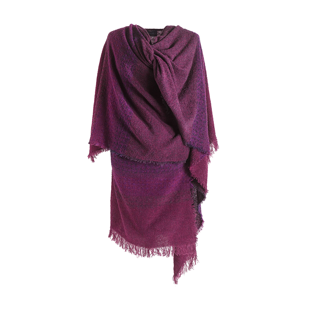 Lambswool Celtic Ruana Wrap