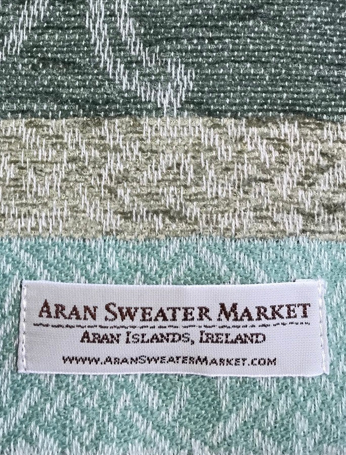 Celtic Border Pattern Scarf Label - Aran Sweater Market