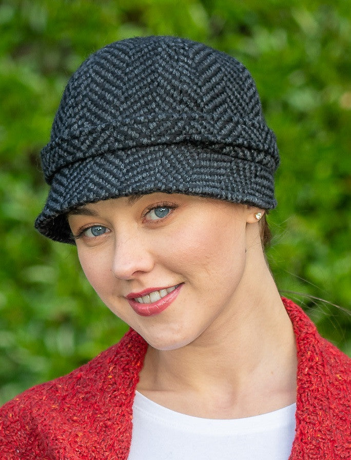 Wool County Hat - Natural Black
