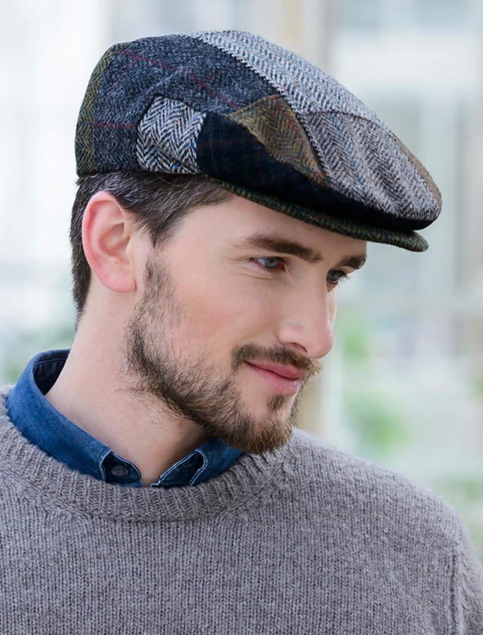 Trinity Flat Cap - Patchwork A