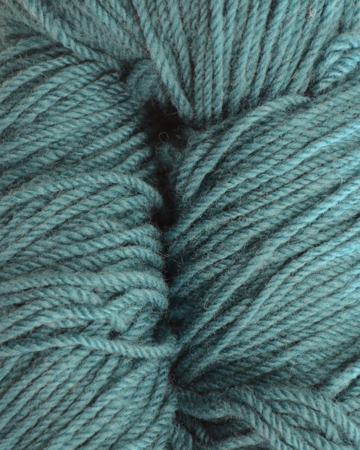 Aran Wool Knitting Hanks - Petrol