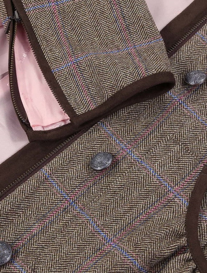 Bracken Ladies Tweed Jacket - Woodrose