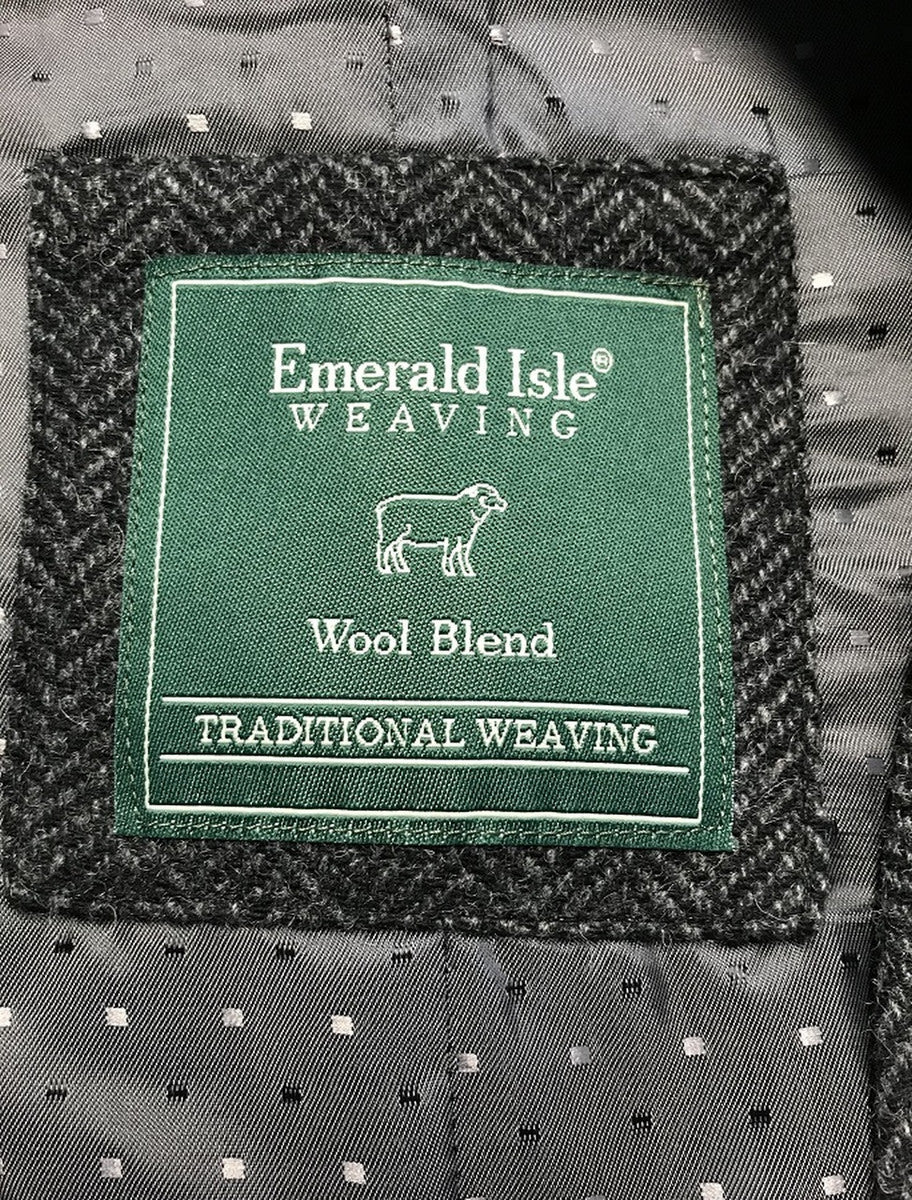 Grey Tweed Herringbone Irish Waistcoat