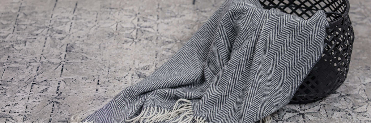 Wool and Cashmere Throws