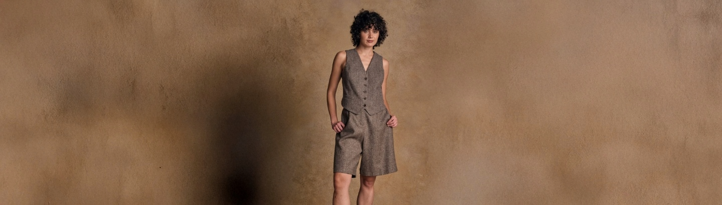 Tweed Shorts