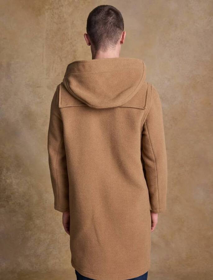 Men's Alex Wool Duffel Coat - Camel – Weavers of Ireland