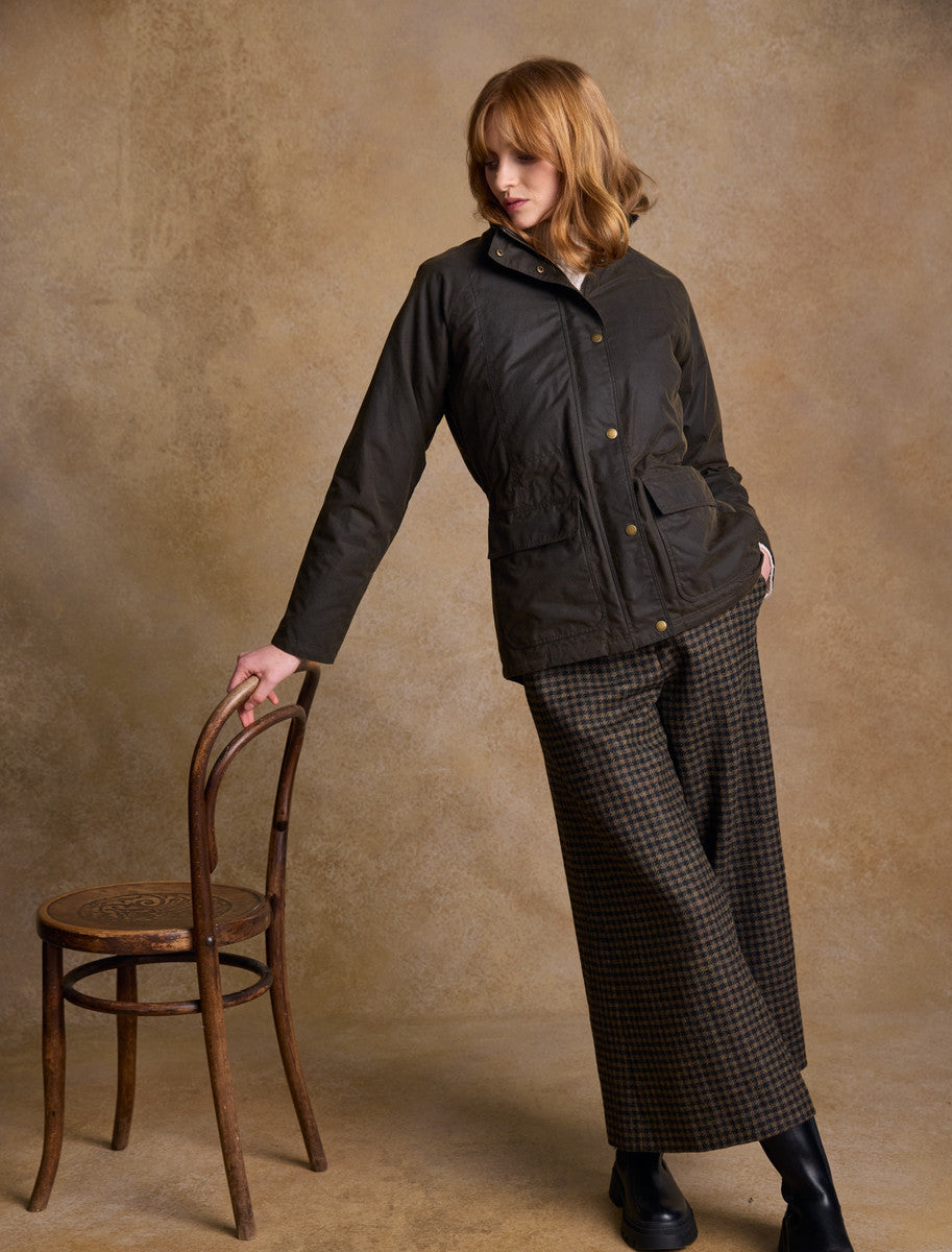 Sally Ladies Waterproof Jacket - Olive 