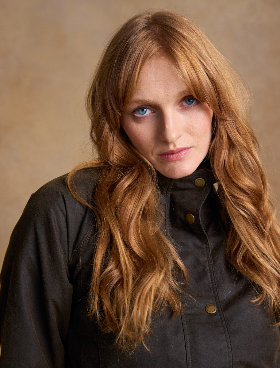 Sally Ladies Waterproof Jacket - Olive 