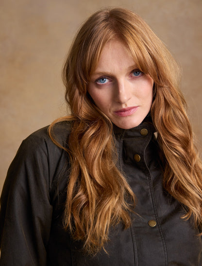 Sally Ladies Waterproof Jacket - Olive 