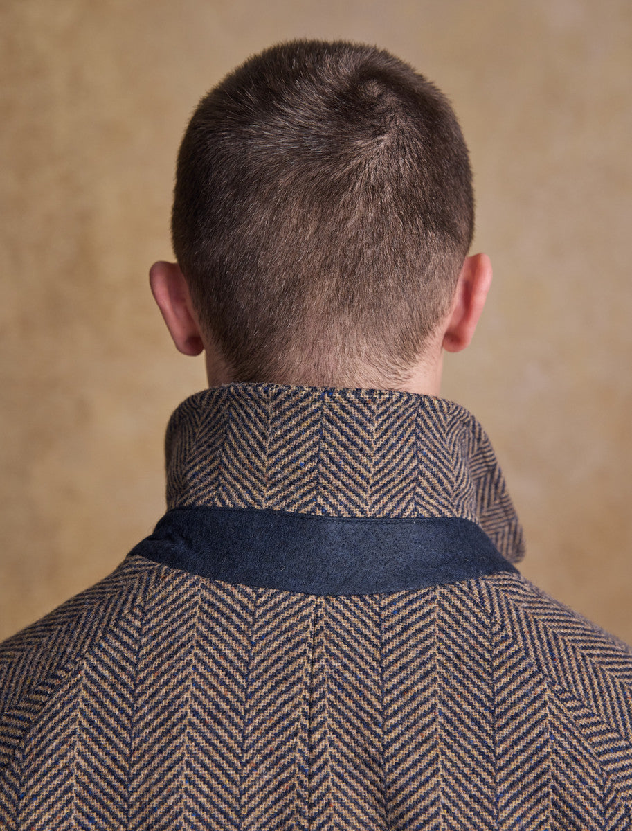 Sean Tweed Overcoat - Donegal Ochre 