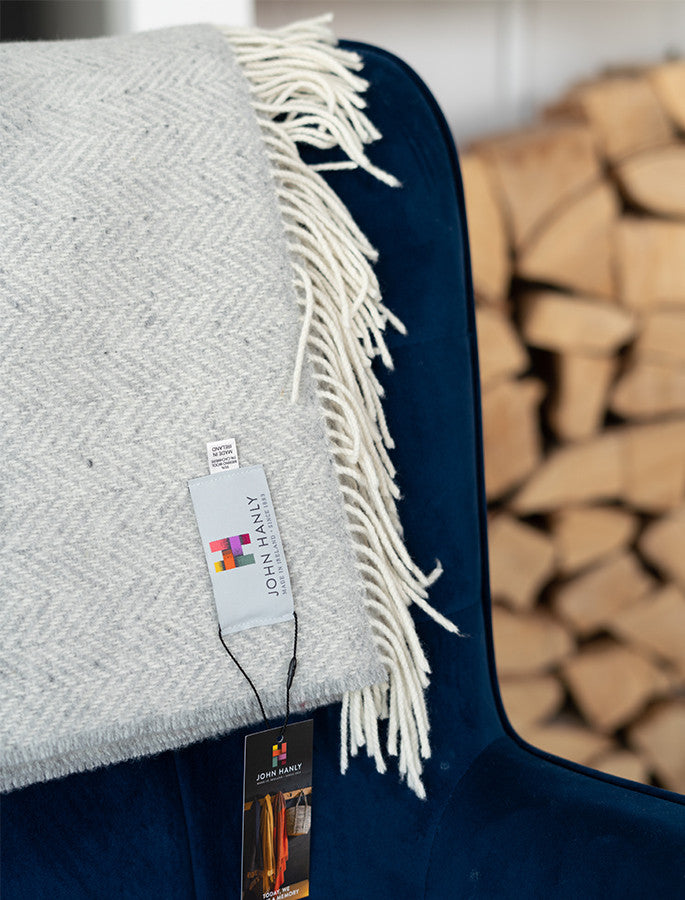 Luxury Cashmere Wool Throw