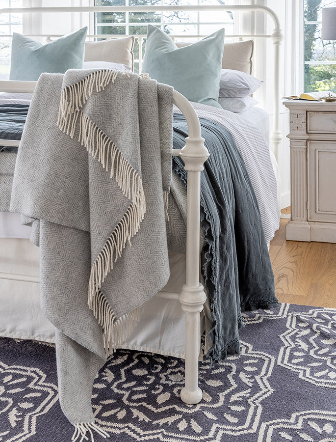 Luxury Cashmere Wool Throw