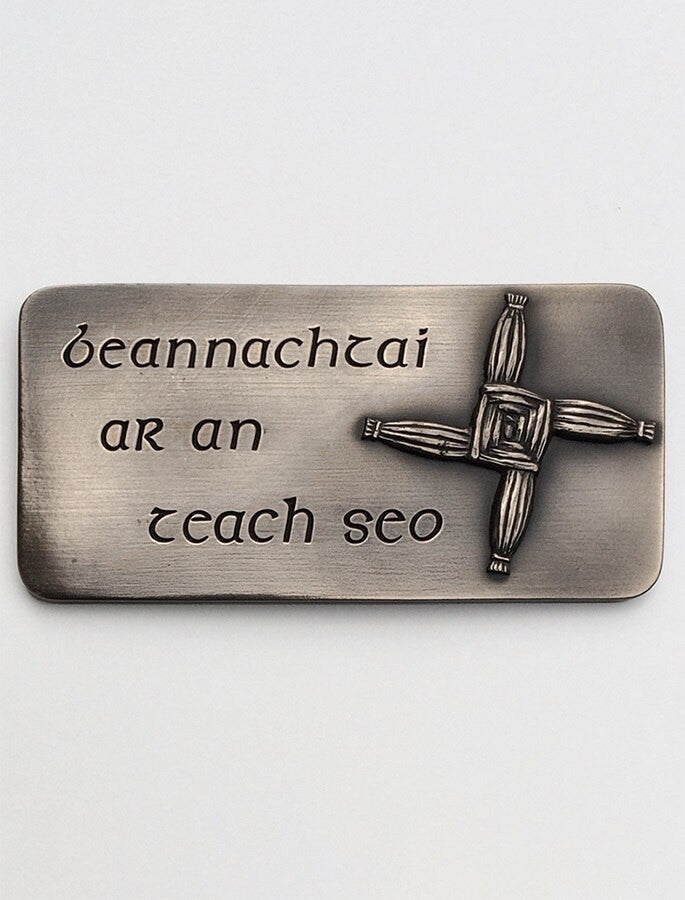 Irish Bronze St. Brigid&
