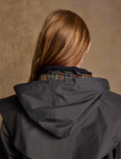 Skellig Ladies Waterproof 3/4 Coat - Olive 