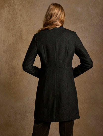 Pamela Tweed Coat - Primary Green 