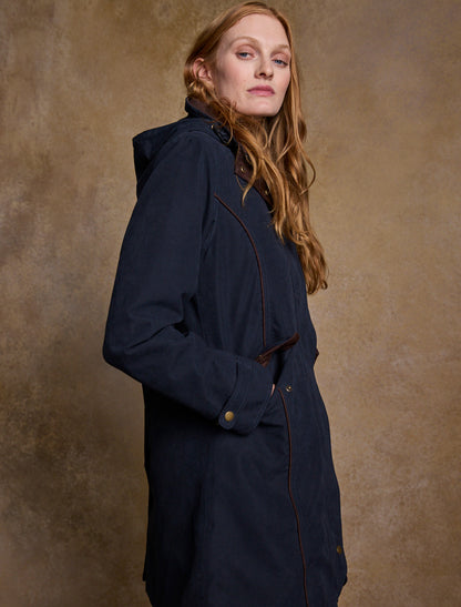 Una Ladies Waterproof Coat - Heritage Navy 
